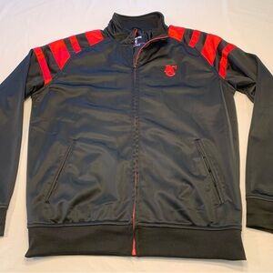 UNK Black Full Zip Up Track Jacket Men’s XL